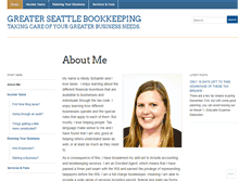 Tablet Screenshot of greaterseattlebookkeeping.com